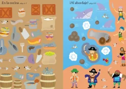 Usborne Mi pequeño libro de pegatinas · Piratas Clearance