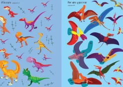 Usborne Mi pequeño libro de pegatinas · Dinosaurios New