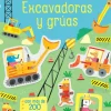 Usborne Mi pequeño libro de pegatinas · Excavadoras y Grúas Sale