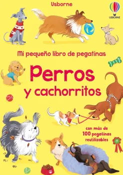Usborne Mi pequeño libro de pegatinas · Perros y Cachorritos New