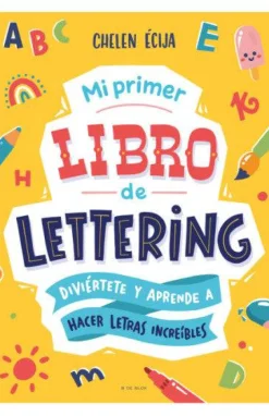 Block Mi primer libro de lettering Sale