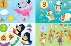 Usborne Mi primer libro de pegatinas · 1 2 3 Hot