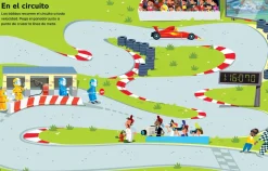 Usborne Mi primer libro de pegatinas · Los coches