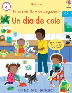 Usborne Mi primer libro de pegatinas · Un día en el cole Discount