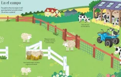Usborne Mi primer libro de pegatinas · La granja New