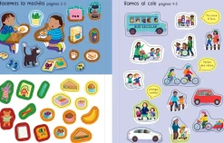Usborne Mi primer libro de pegatinas · Ya voy al cole New