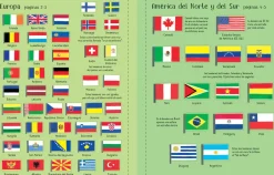 Usborne Mi primer libro de pegatinas · Banderas Best