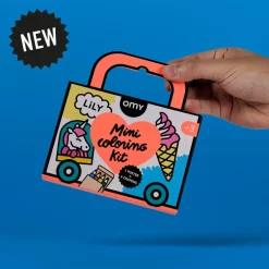 Omy Mini Pocket Unicornio para colorear + 4 lápices · Clearance