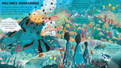 Usborne ¡Mira Debajo! Volcanes y Terremotos New