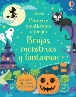Usborne Mis primeros pasatiempos brujas, monstruos y fantasmas Outlet