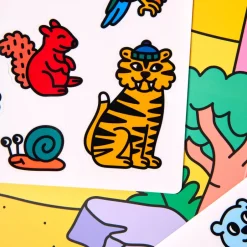 OMY Montessori Animals con pegatinas reutilizables · Clearance