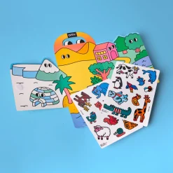 OMY Montessori Animals con pegatinas reutilizables · Clearance