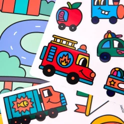 OMY Montessori Vroom con pegatinas reutilizables · Best