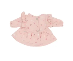 Monnëka Muñeco Helena con Vestido Pink Flowers New