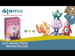 Átomo Games Ojo, Mano, Pata, Monstruo · Átomo