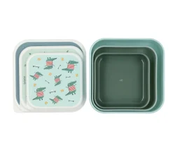 Tutete Pack 3 Cajas Almuerzo Croc Best