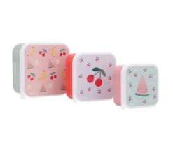 Tutete Pack 3 Cajas Almuerzo Fruits Sale