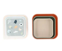 Tutete Pack 3 Cajas Almuerzo Geometric Nature Clearance