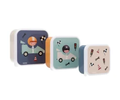Tutete Pack 3 Cajas Almuerzo Speed Racers Best