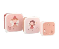 Tutete Pack 3 Cajas Almuerzo Wild Fairies Online