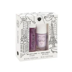 Nailmatic Pack Esmalte de Uñas y Brillo Labial Lovely City · Outlet