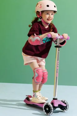 Micro Pack Rodilleras y coderas Rosas Sale