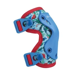 Micro Pack Rodilleras y coderas Dinosaurio Talla S New