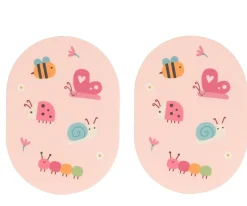 Tutete Parche termoadhesivo para ropa 2 uds Bugs Best