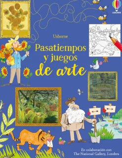Usborne Pasatiempos y juegos de arte Sale