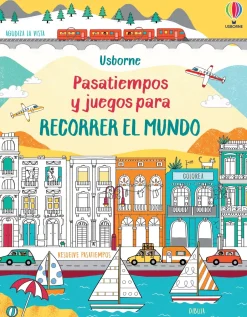 Usborne Pasatiempos y juegos para recorrerse el mundo Outlet