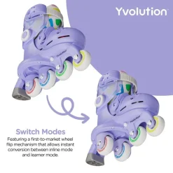 Yvolution Patines Twista Lila · Discount