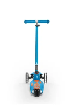 Micro Patinete Maxi Deluxe LED · Azul Caribe Best