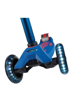 Micro Patinete Maxi Deluxe LED · Azul Outlet