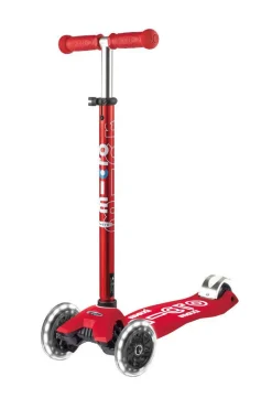 Micro Patinete Maxi Deluxe LED · Rojo Sale