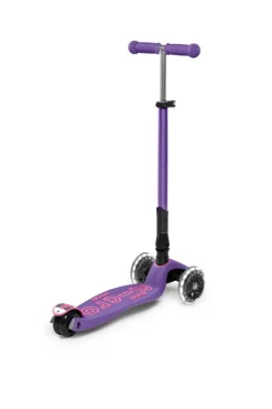 Micro Patinete Maxi Deluxe Plegable Led · Lila Online