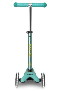 Micro Patinete Mini Deluxe ECO LED · Menta Hot