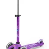 Micro Patinete Mini Deluxe LED · Lila New