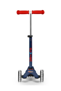 Micro Patinete Mini Deluxe LED · Azul/Rojo New