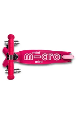 Micro Patinete Mini Deluxe LED · Rosa Online