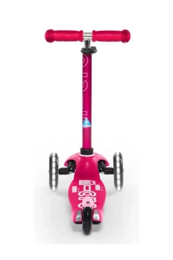 Micro Patinete Mini Deluxe LED · Rosa Online