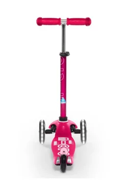 Micro Patinete Mini Deluxe LED · Rosa Online