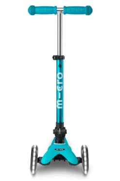 Micro Patinete Mini Deluxe Plegable LED · Aqua Outlet