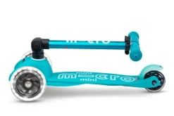 Micro Patinete Mini Deluxe Plegable LED · Aqua Outlet
