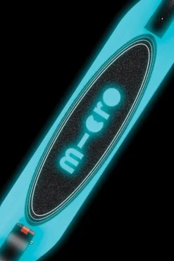 Micro Patinete Sprite Glow LED · Blanco/Azul Outlet