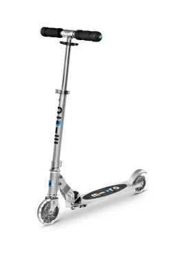 Micro Patinete Sprite LED · Plata Best