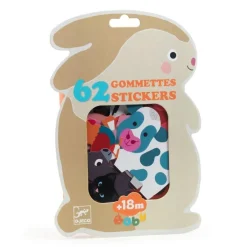 Djeco Pegatinas Animales de la granja · Outlet