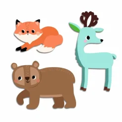 Djeco Pegatinas Animales del bosque · Outlet