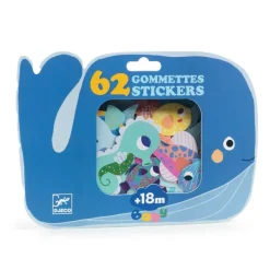 Djeco Pegatinas Animales del Mar · New