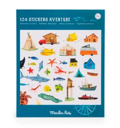 Moulin Roty Pegatinas Aventuras · Outlet