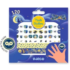 Djeco Pegatinas para uñas Reflejos de luna · Online